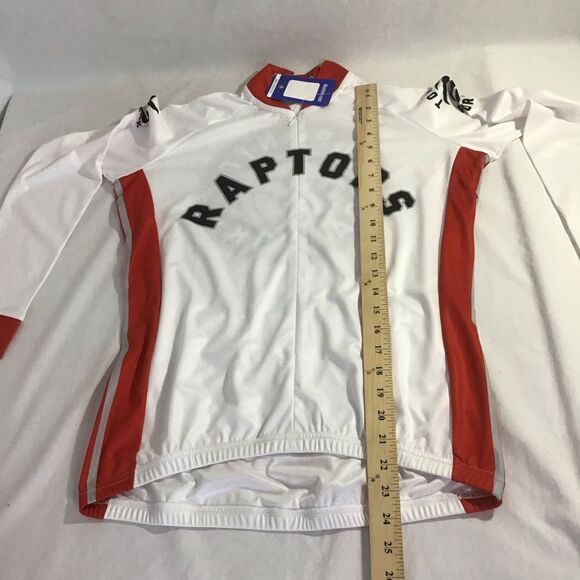 New NBA Toronto Raptors Long Sleeve Cycling Jersey - Picture 7 of 7